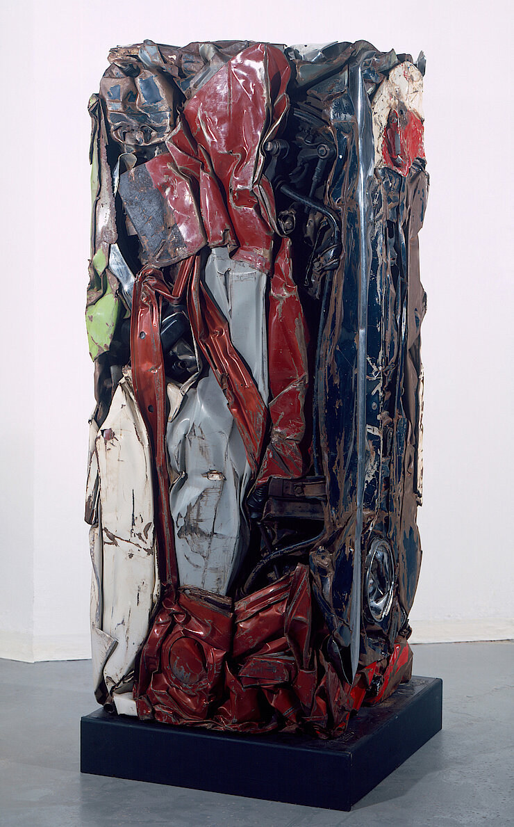 César, Compression de voitures, 1983-1984